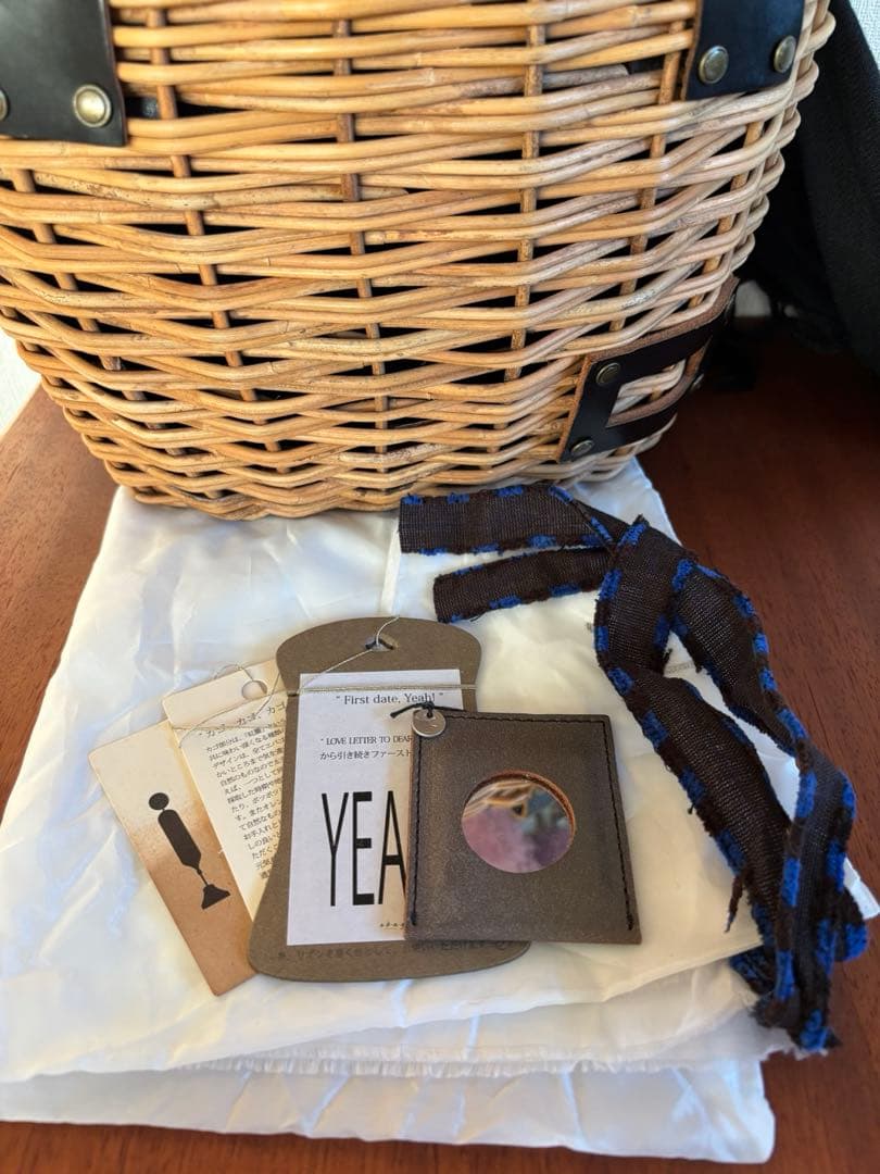 ebagos エバゴス　紅籐カゴバッグ