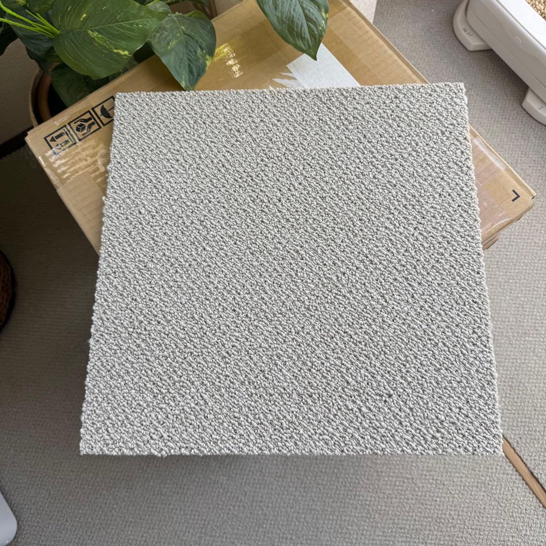 新品 東リ タイルカーペット 40cm×40cm 50枚 りねん色 防音 防ダニ