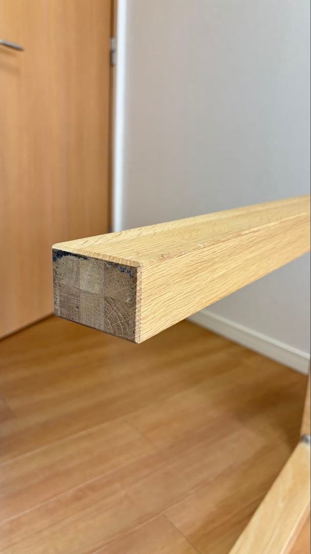 カリモク テーブル 電源タップ付き 110×60