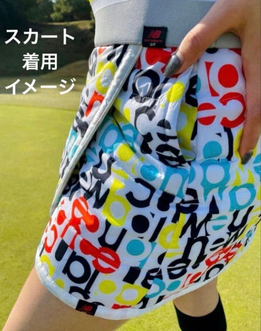 ニューバランス　ゴルフ　中綿　セットアップ　総柄　ボア　リバーシブル　Ｓ　極美品