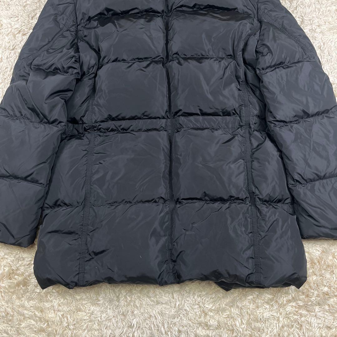 PEUTEREY ピューテリー フード付き ダウンジャケット Lサイズ ブラック