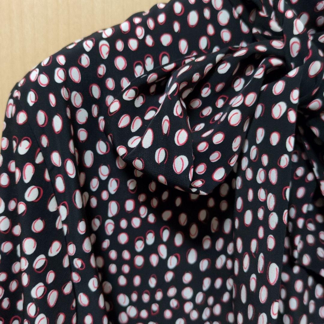 みぃさま★soejuソージュ＊レオパード柄ボウタイブラウス