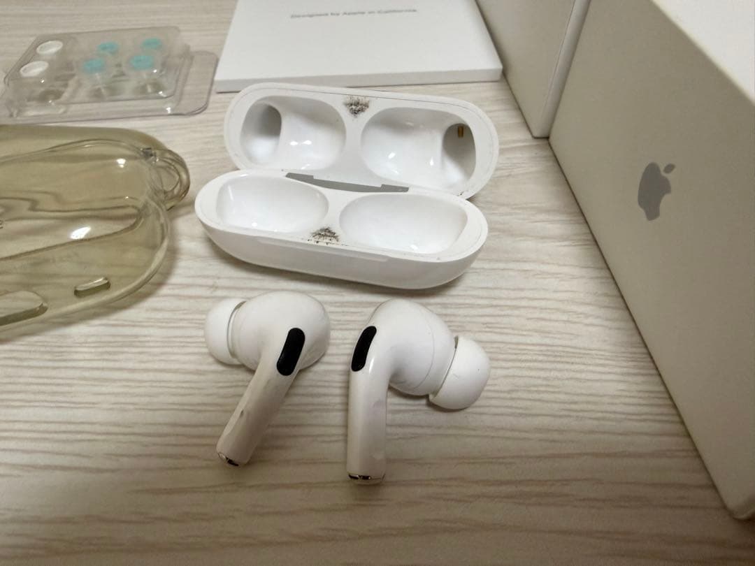 AirPods Pro 2 Apple Care+保証付イヤーパッド・ケース付