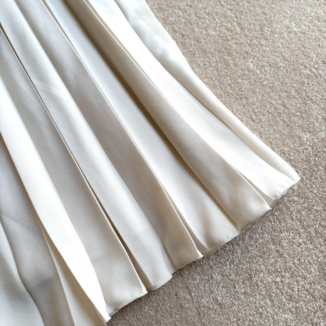 美品♡インディヴィ＊アコーディオンプリーツワンピース セレモニー　洗える　05