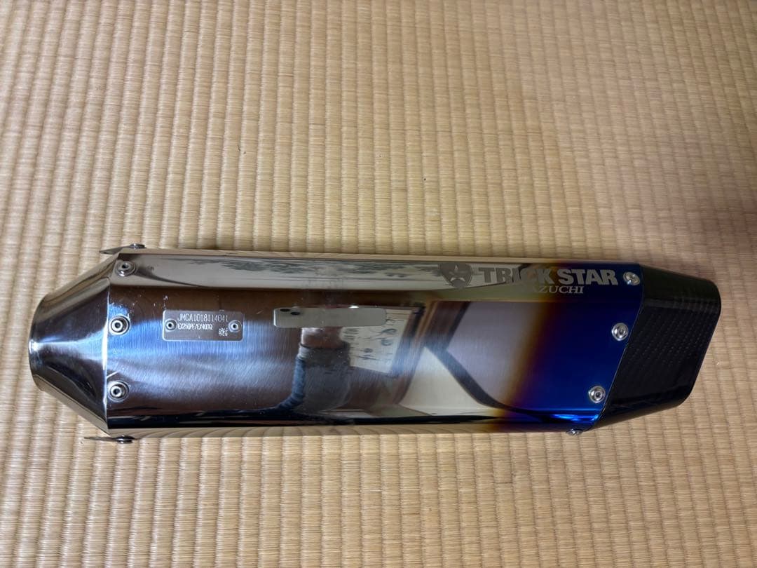 Ninja400 TRICK STAR IKAZUCHI スリップオンマフラー