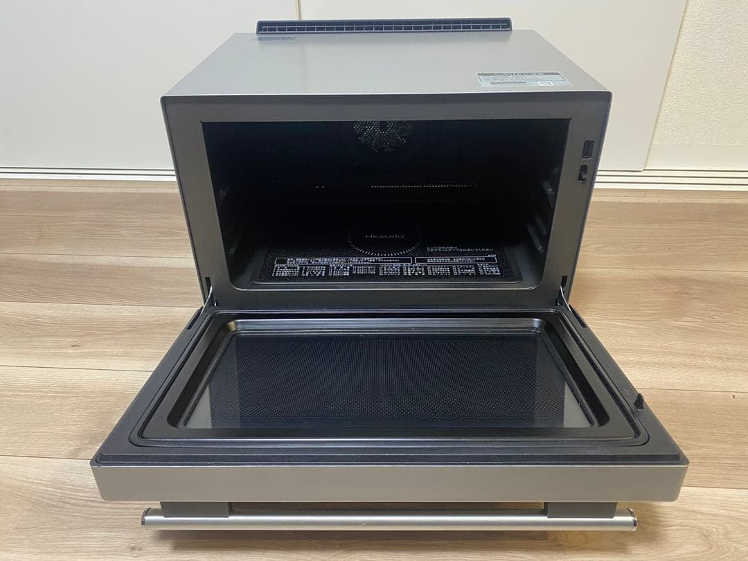 SHARP HEALSIO 電子レンジ シルバー