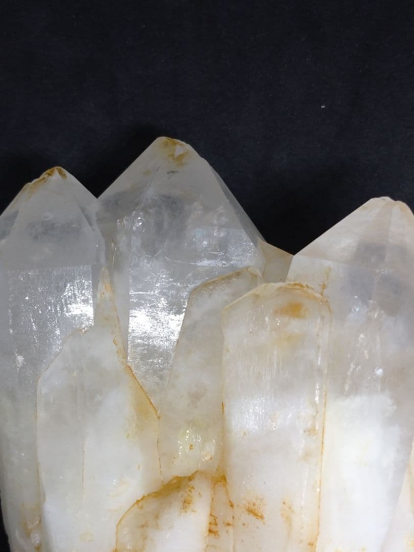 天然石■水晶■原石■ロッククリスタルクォーツ■カチ割■ラフ■専用台座付き②