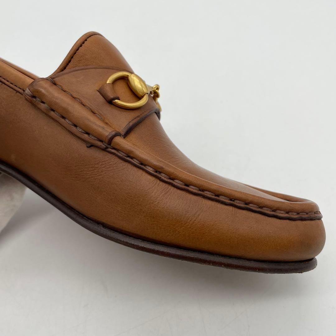 GUCCI グッチ　ローファー　ホースビット　革靴　スリッポン