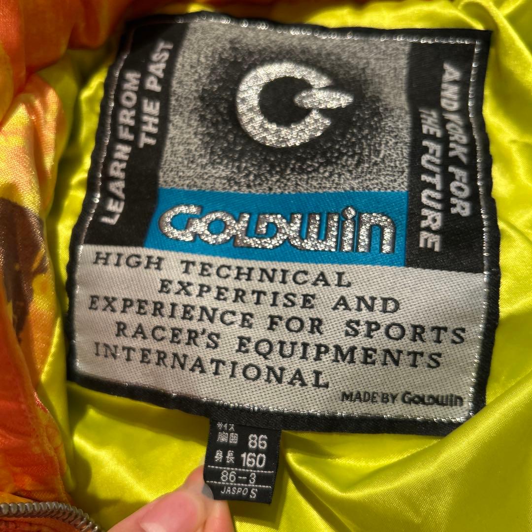 Goldwin スキーウェア オレンジ M