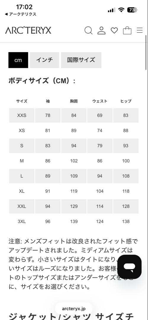Arc'teryx 現行セリウムフーディー