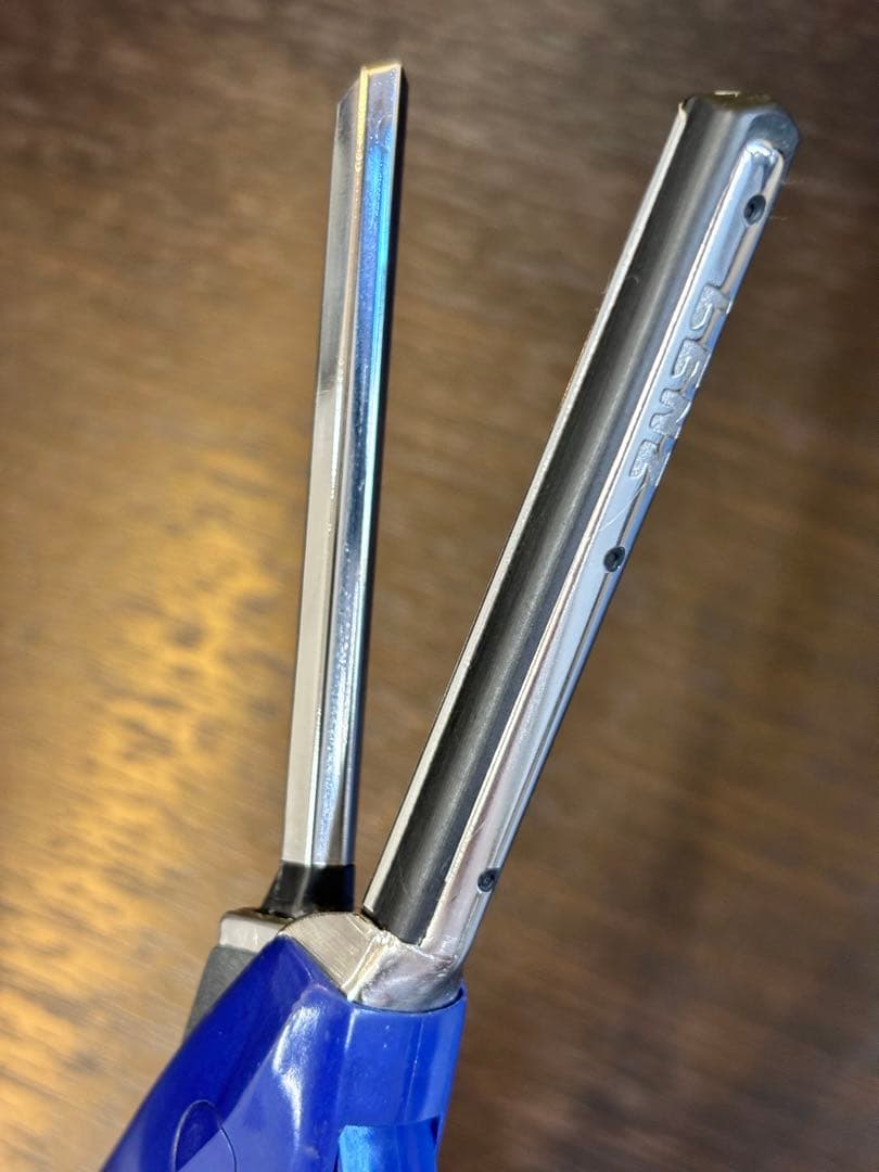 未使用品　LENZ レンツアイロン e-6W両熱角6㎜アイロン　廃盤品