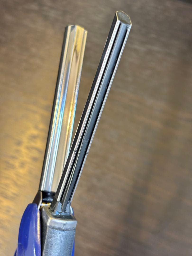 未使用品　LENZ レンツアイロン e-6W両熱角6㎜アイロン　廃盤品