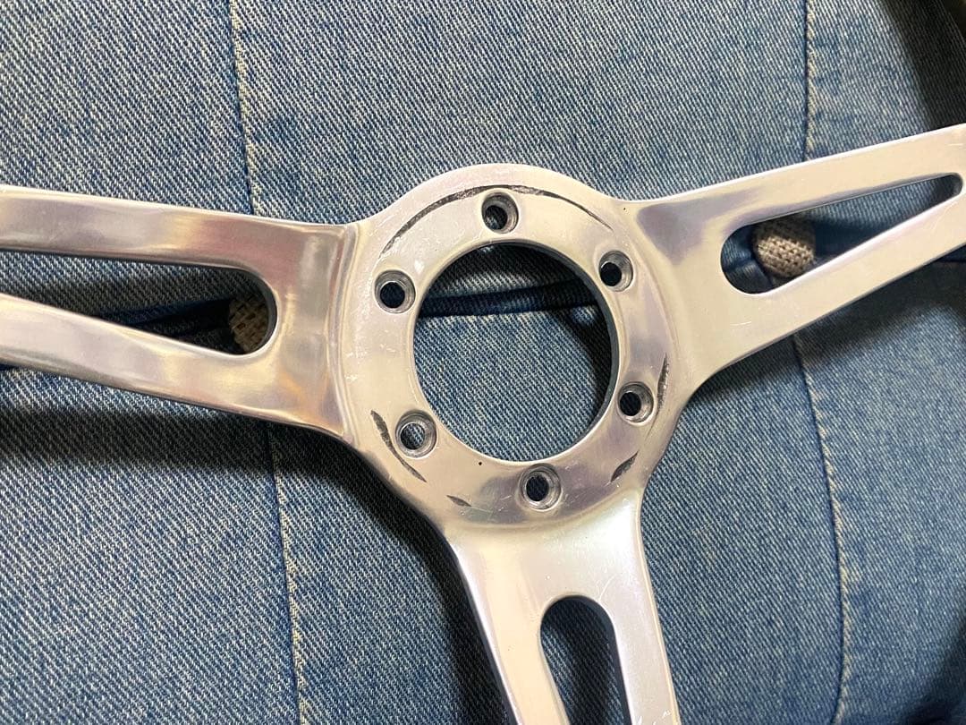 ウッドステアリング　365mm ハンドル　即納◎