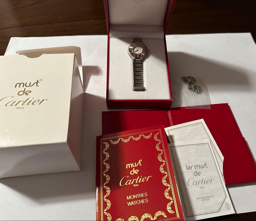Cartier カルティエ マスト21 レディース 腕時計 ジャンク品