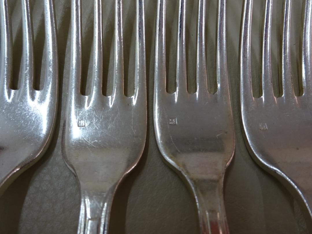 クリストフル　ホテルマディソン　テーブルフォーク6本　おまけ　デザートフォーク