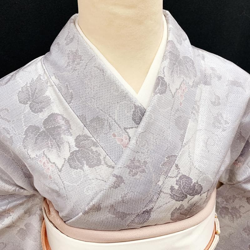 503mt59●都喜ヱ門 本場白大島紬 朝露の輝き 太陽印 銀ラベル 証紙付●