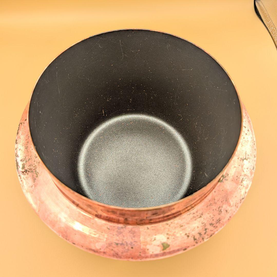 新光堂 炊飯釜 ごはんはどうだ! 5合釜 純銅製