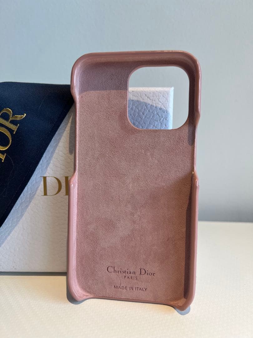 【正規品・極美品】Dior iPhone 13 Pro ケース（ピンク）本体