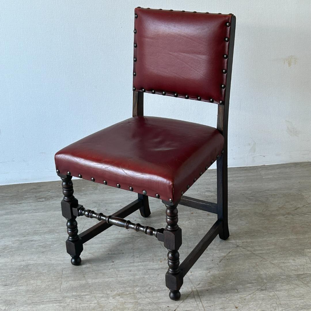 イギリス アンティーク家具 ダイニング チェア 1930年頃 859A1