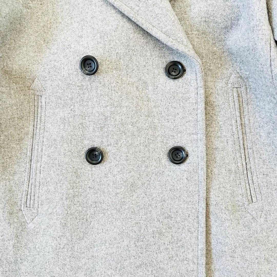 美品 ＊spick&span WメルトンPコート36