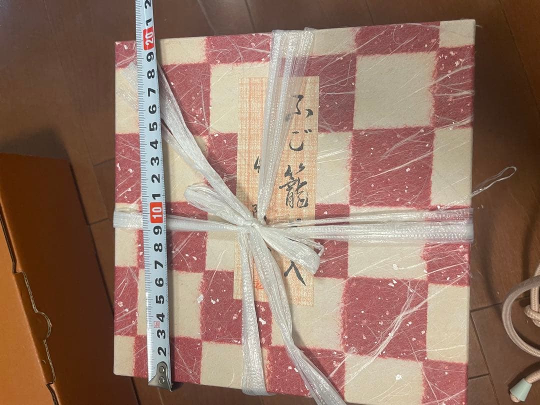 真葛香斎　金彩花柄 水差し　蓋付き