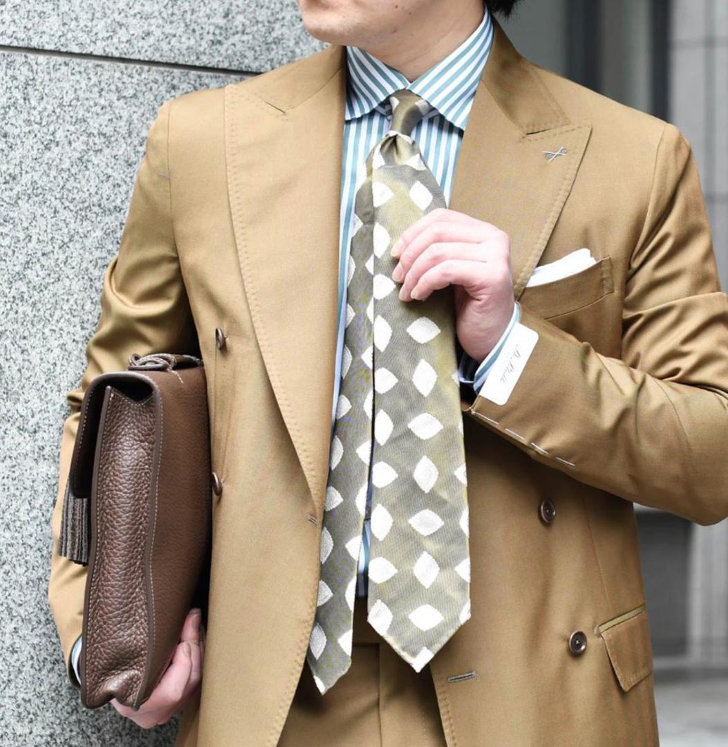 極美品　アカーテ　ACATE　GARBIN　シュリンクレザー　ブリーフケース　紺