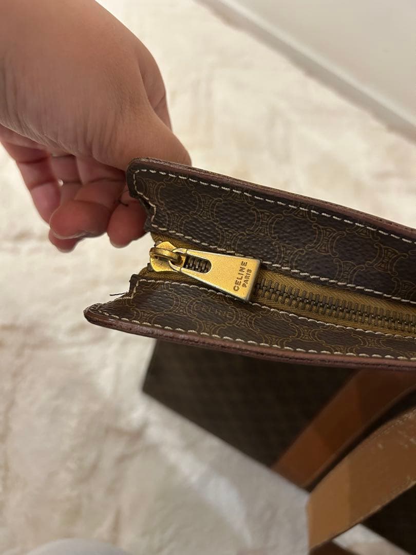 CELINE オールドセリーヌ　ショルダーバッグ　マカダム　M95 ヴィンテージ