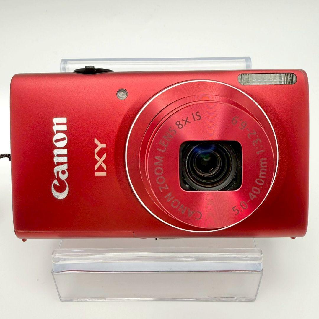 【Roche】Canon IXY 110F レッド デジカメ 915-11