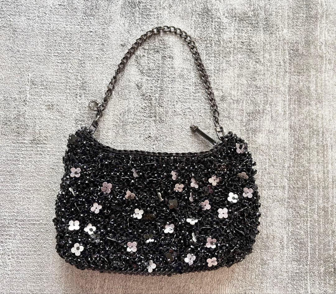 アンテプリマ　フィオリトゥーラ/ショルダー/エナメルブラック