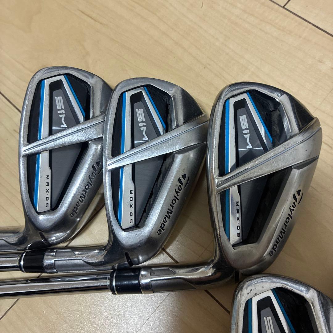 TaylorMade SIM MAX OS アイアンセット 5本セット 即日発送