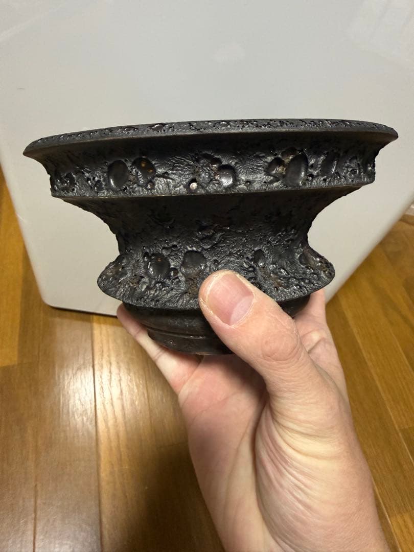 カタチ製作所 ドリッパーLOW クレーター ブラック