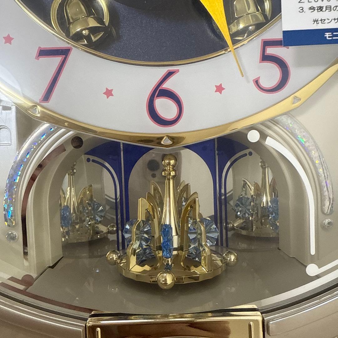 【未使用】SEIKO からくり時計 ウェーブシンフォニー 電波時計 RE555S