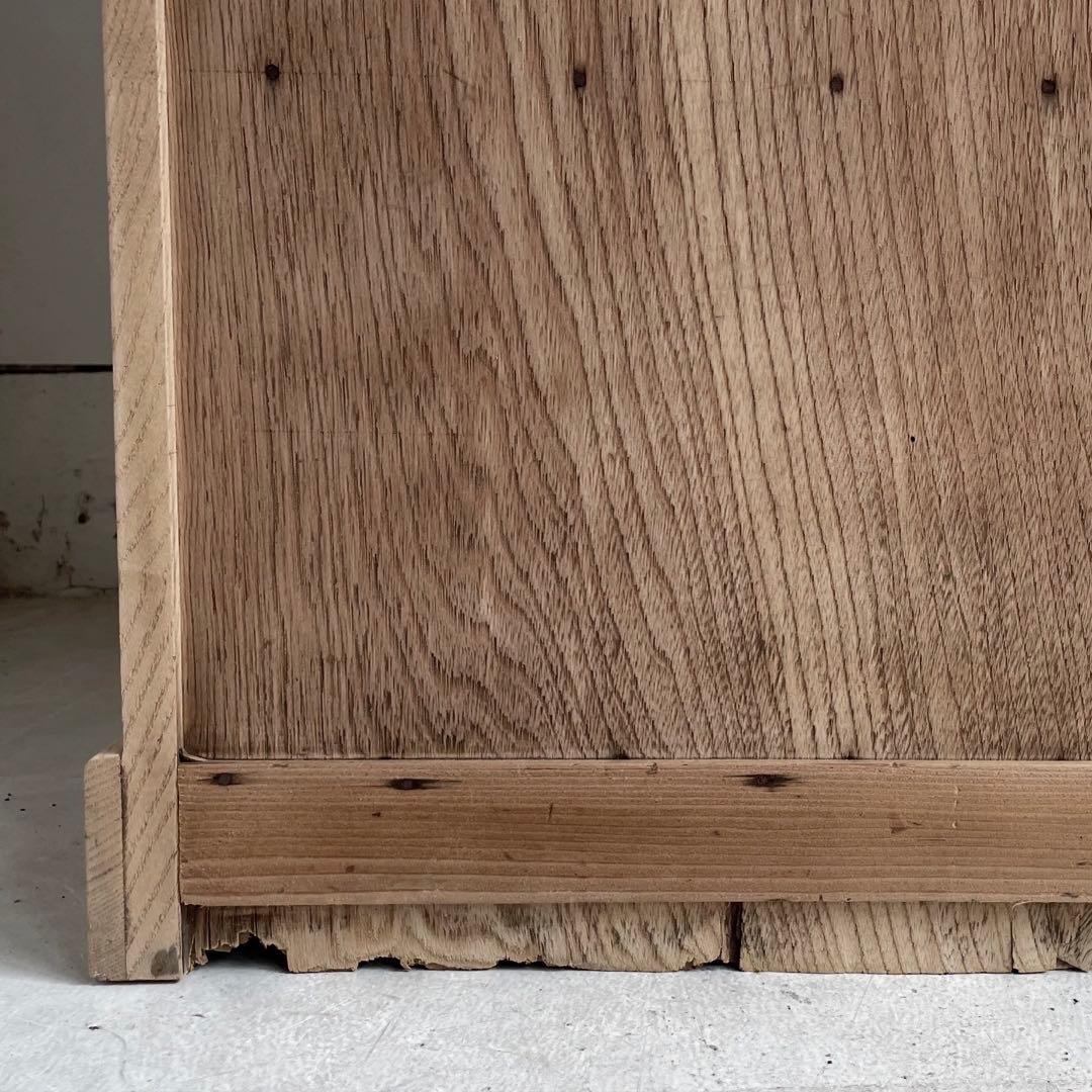 るりだ アンティーク　古い茶箪笥　レトロ　古家具　食器棚　飾り棚