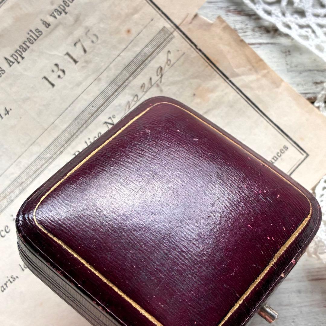 E英国イギリスアンティーク　ジュエリーケース　ブローチメダイ　ジュエリーボックス