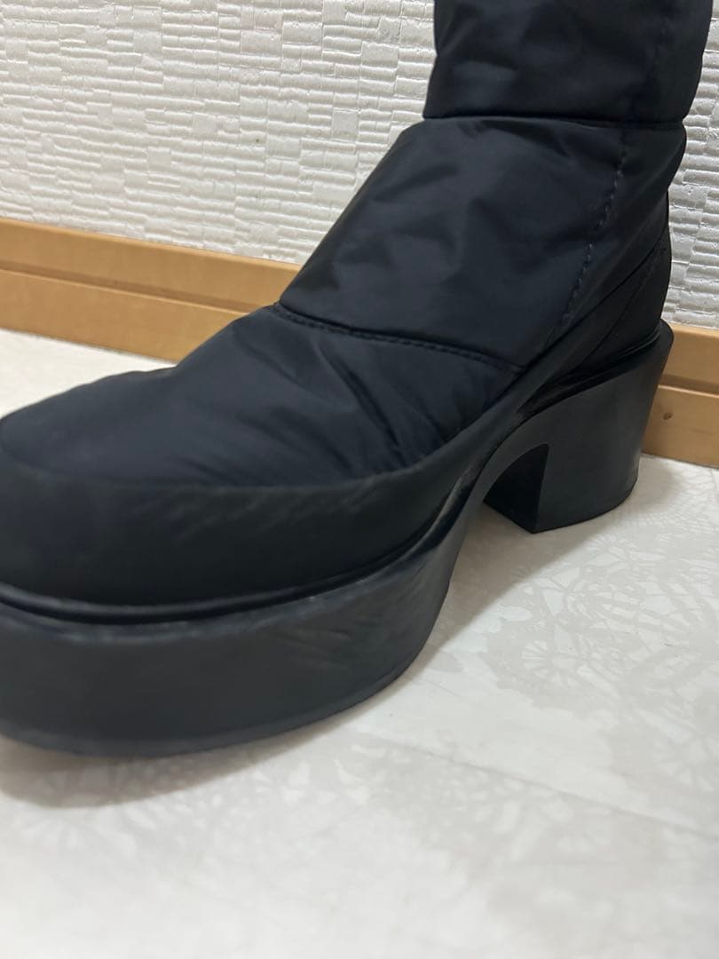 THE NORTH FACE カルミアヌプシ厚底ショートブーツ ブラック