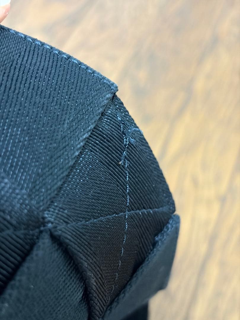 ボッテガヴェネタ ウェビング カセット ショルダーバッグ ブラック