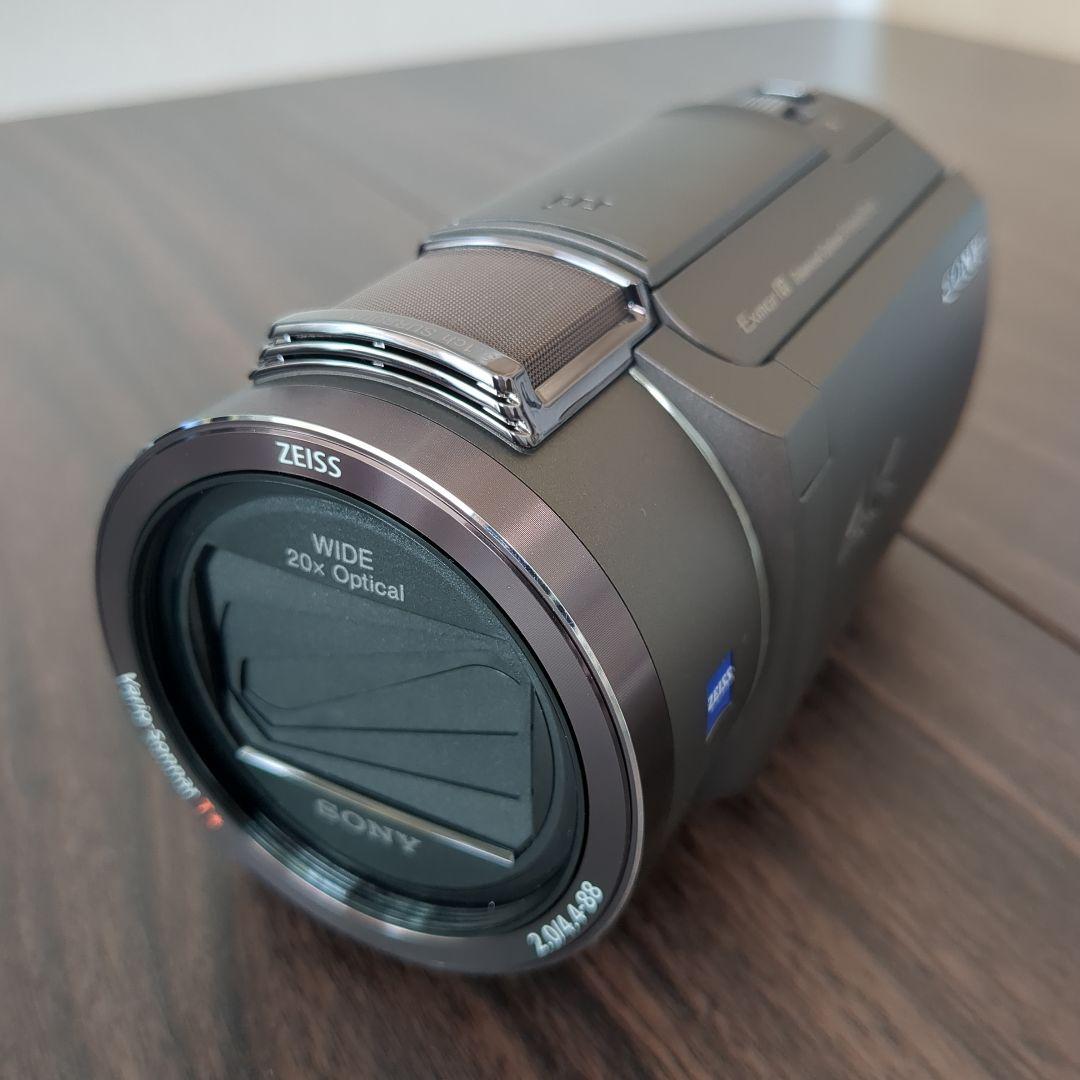 【未使用】SONY 4K ビデオカメラ FDR-AX45A 本体