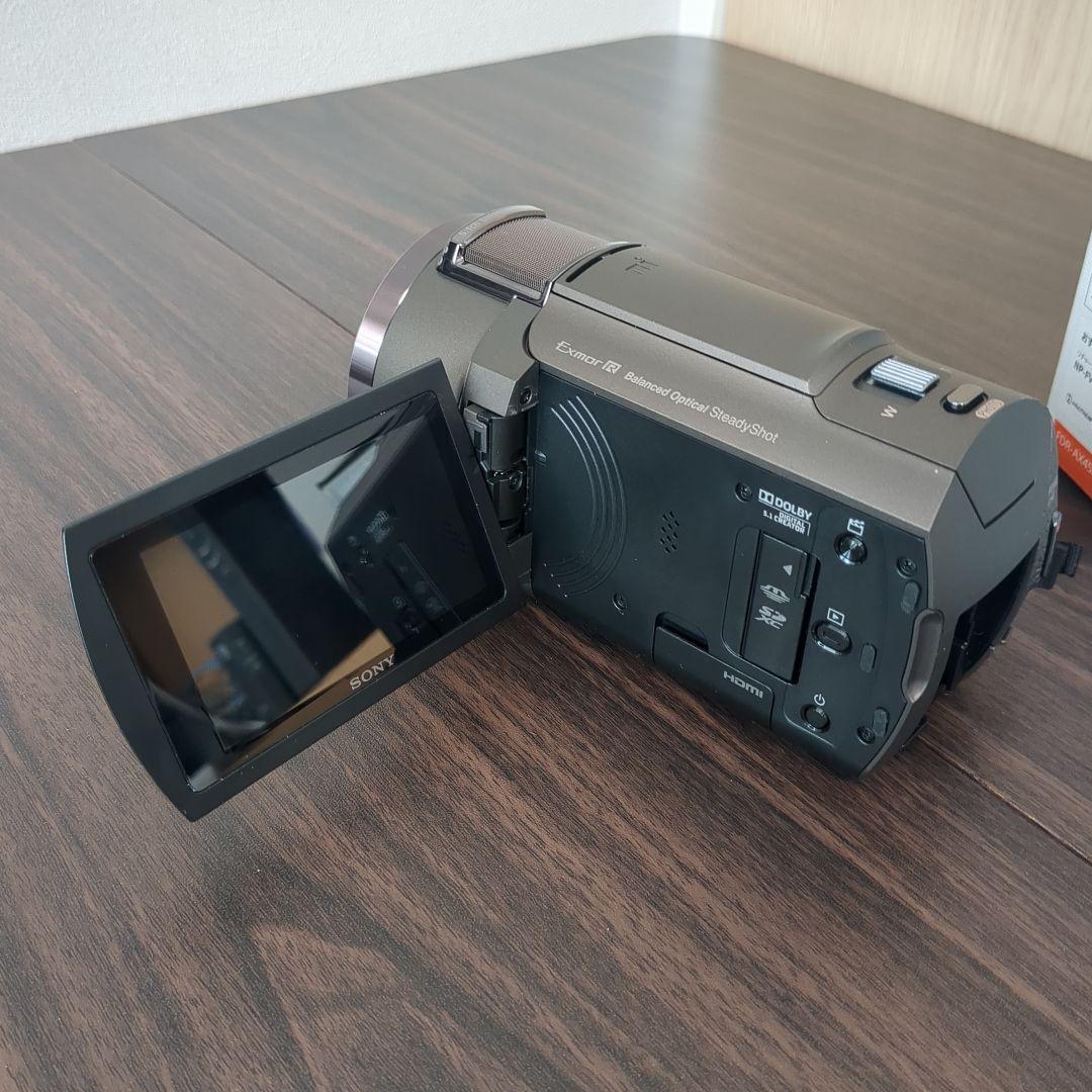 【未使用】SONY 4K ビデオカメラ FDR-AX45A 本体