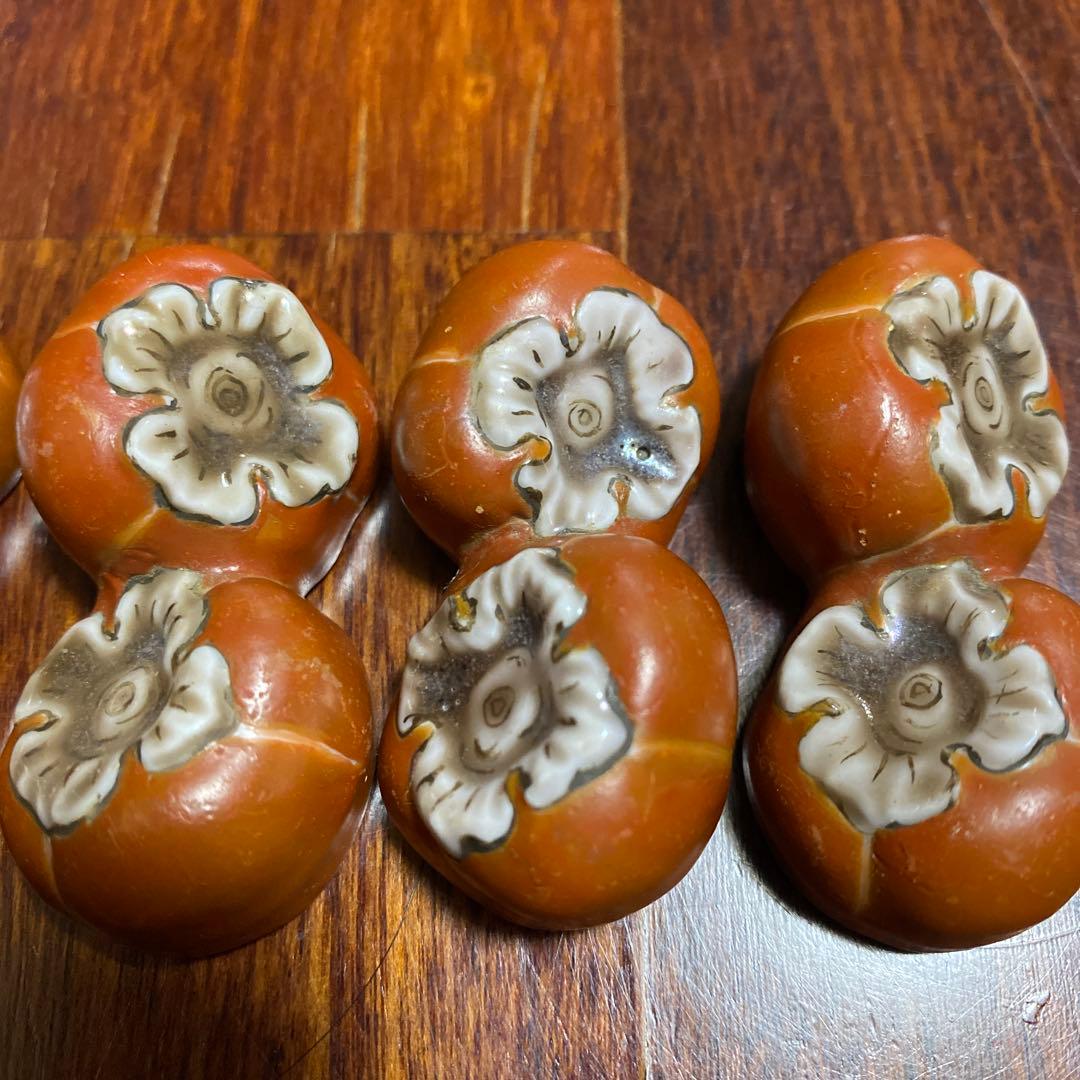 柿右衛門の柿形箸置き 5個セット