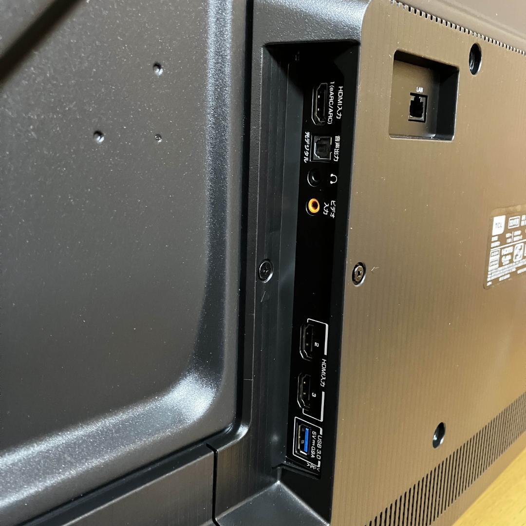 新品同様★使用期間2週間程度★2024年★チューナーレステレビ★TCL★50V型