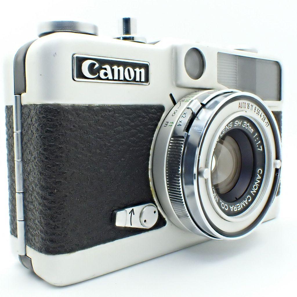 【動作確認済】Canon demi EE17 新品電池&ケース付き