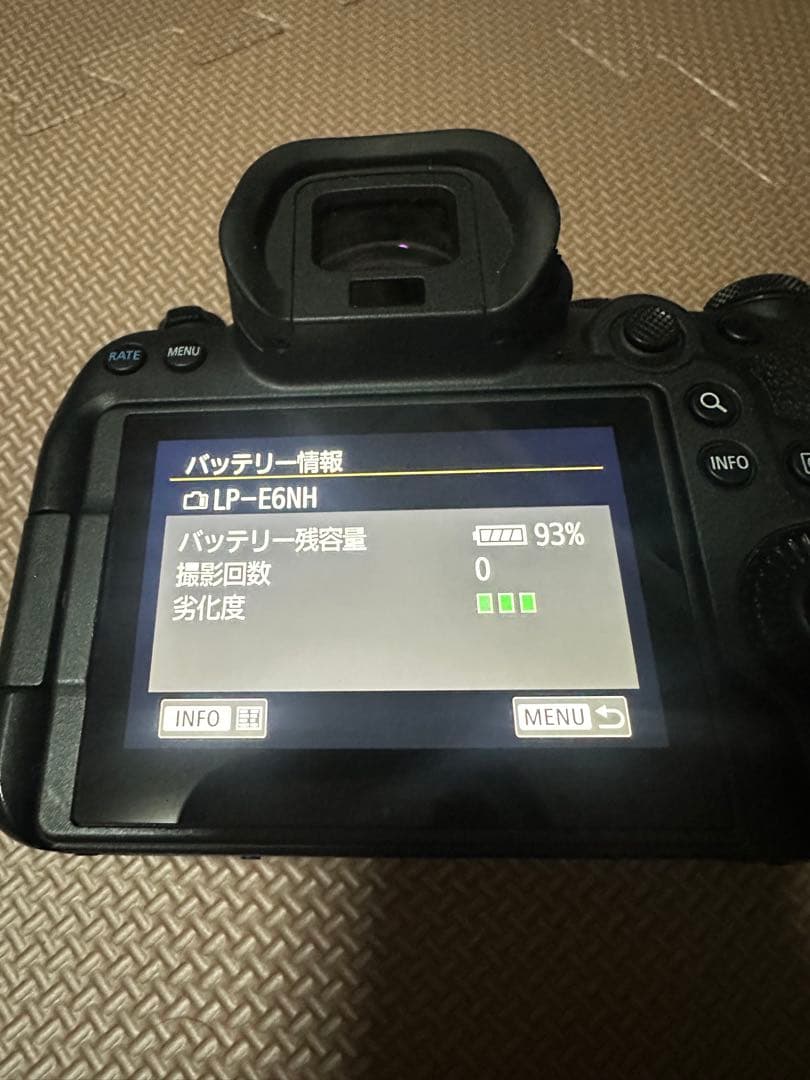 Canon EOS R6 MarkⅡ 本体+純正バッテリー2個