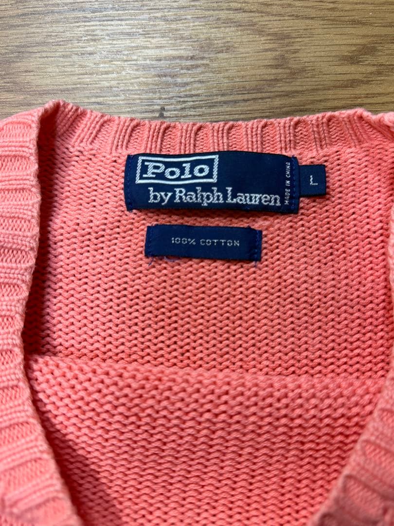希少　Polo by Ralph Lauren ピンク セーター