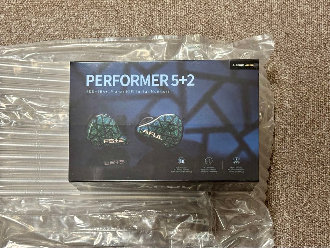 (新品未開封) AFUL Performer 5+2 4.4mm イヤホン