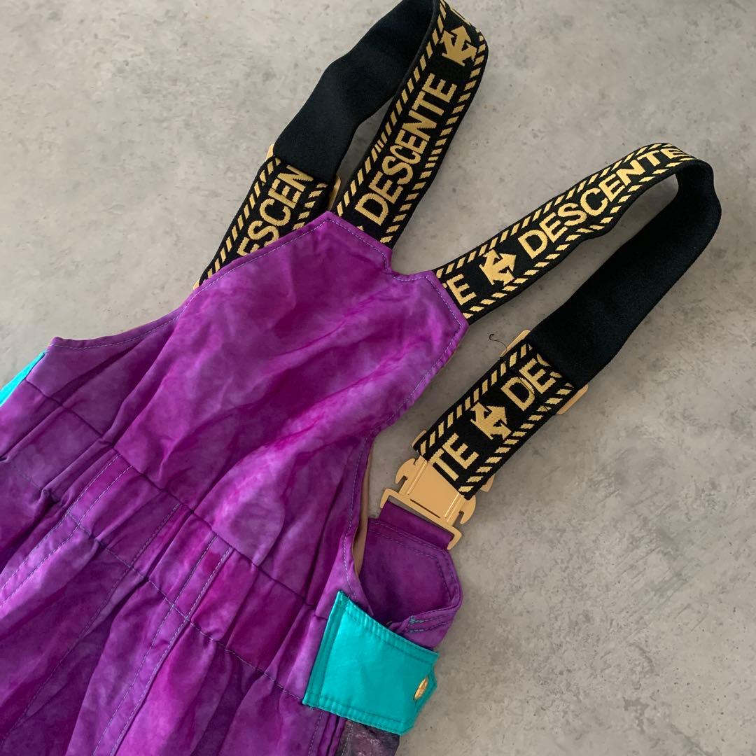 未使用級✨ DESCENTEデサントレトロ スキースノボウェア セットアップ希少