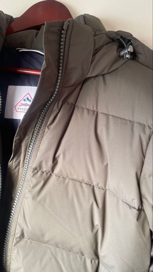 PYRENEX SPOUTNIC MINI カーキSダウンジャケット