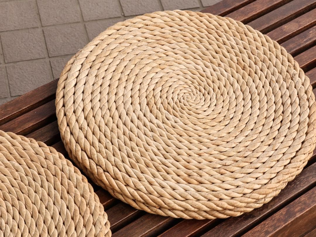 BK235 昭和レトロ　縁台　スリットベンチ　木製　腰掛　長椅子　いす