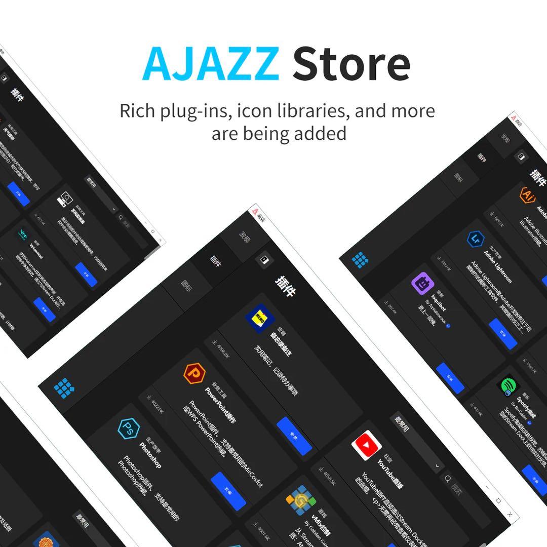 AJAZZ AKP05E ストリーミングメディアコントローラー
