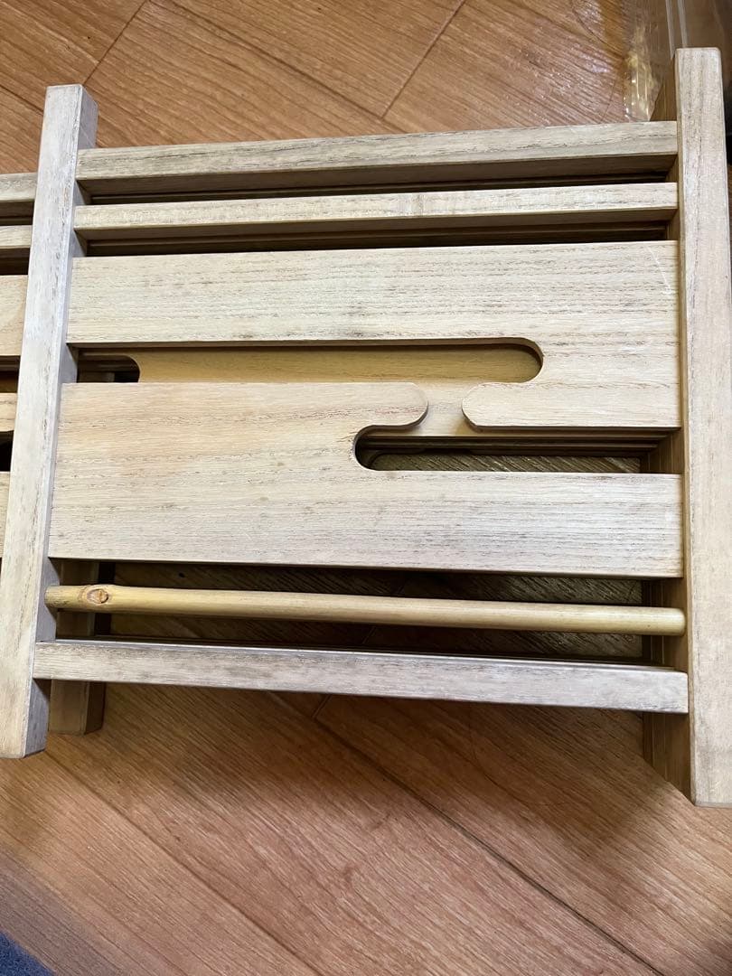 煎茶道具　風炉先屏風　煎茶屏風　ヴィンテージ　結界　和風インテリア　木製屏風