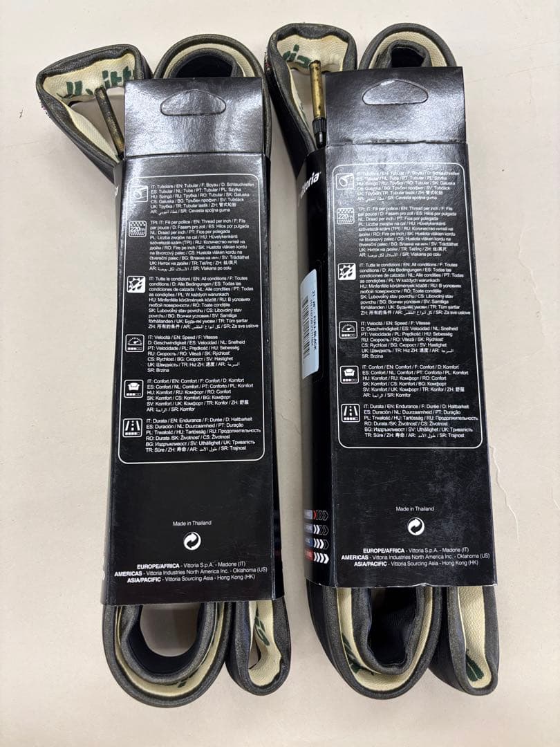 319【新品】vittoria　Strada　チューブラータイヤ　2本セット